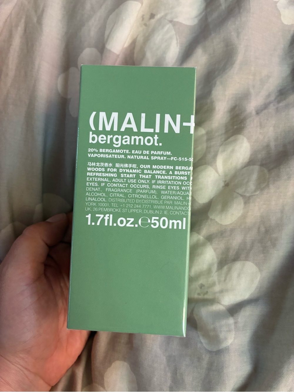 Bergamot SEALED Malin+Goetz Perfume EDP 50ml
